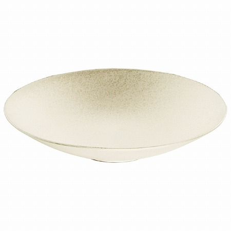 オリエンタル ディープボウル(銀白) 25cm 電子レンジ温め 食洗機対応 (KS9103-1005)