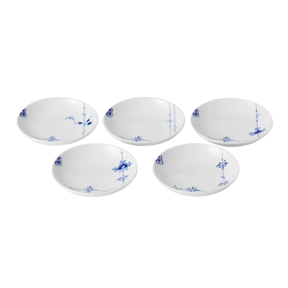 【2026年1月末まで限定】ブルーパルメッテ プレート5柄セット 10cm 電子レンジ 食洗機対応 (RC08-1052404)