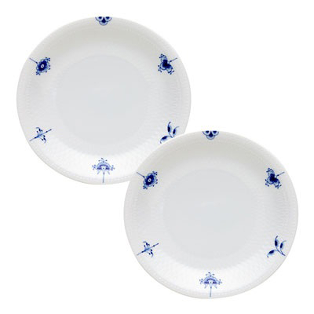 ブルーパルメッテ ブロッサム プレート ペア 20cm 電子レンジ 食洗機対応 (RC10-1016971)