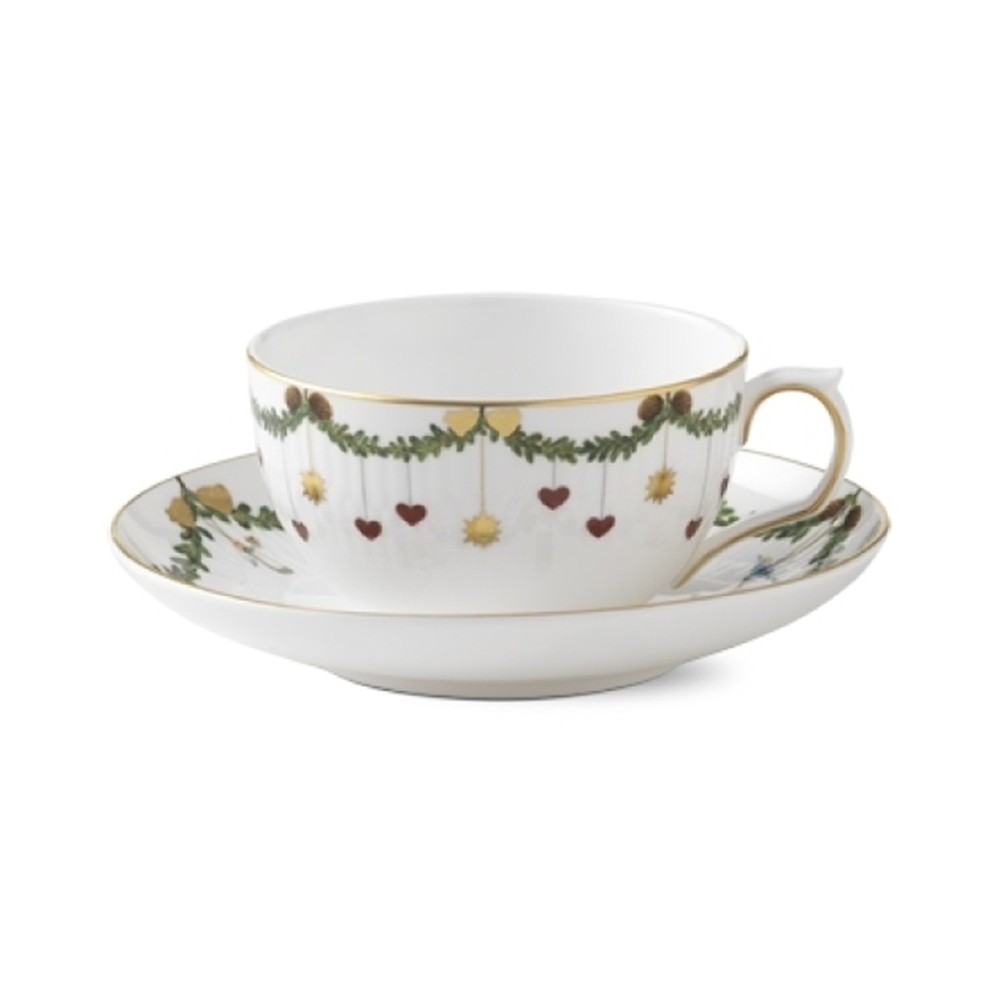 スターフルーテッド クリスマス カップ&ソーサー 320cc (RC25-1019974)