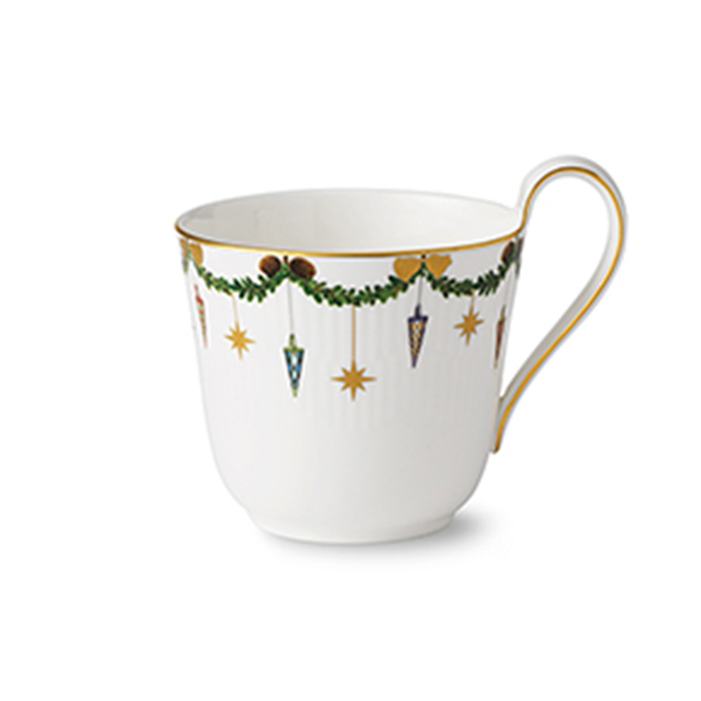 【特別企画品】【12月末まで限定】スターフルーテッド クリスマス ハイハンドルマグ 330cc (RC25-1028263)