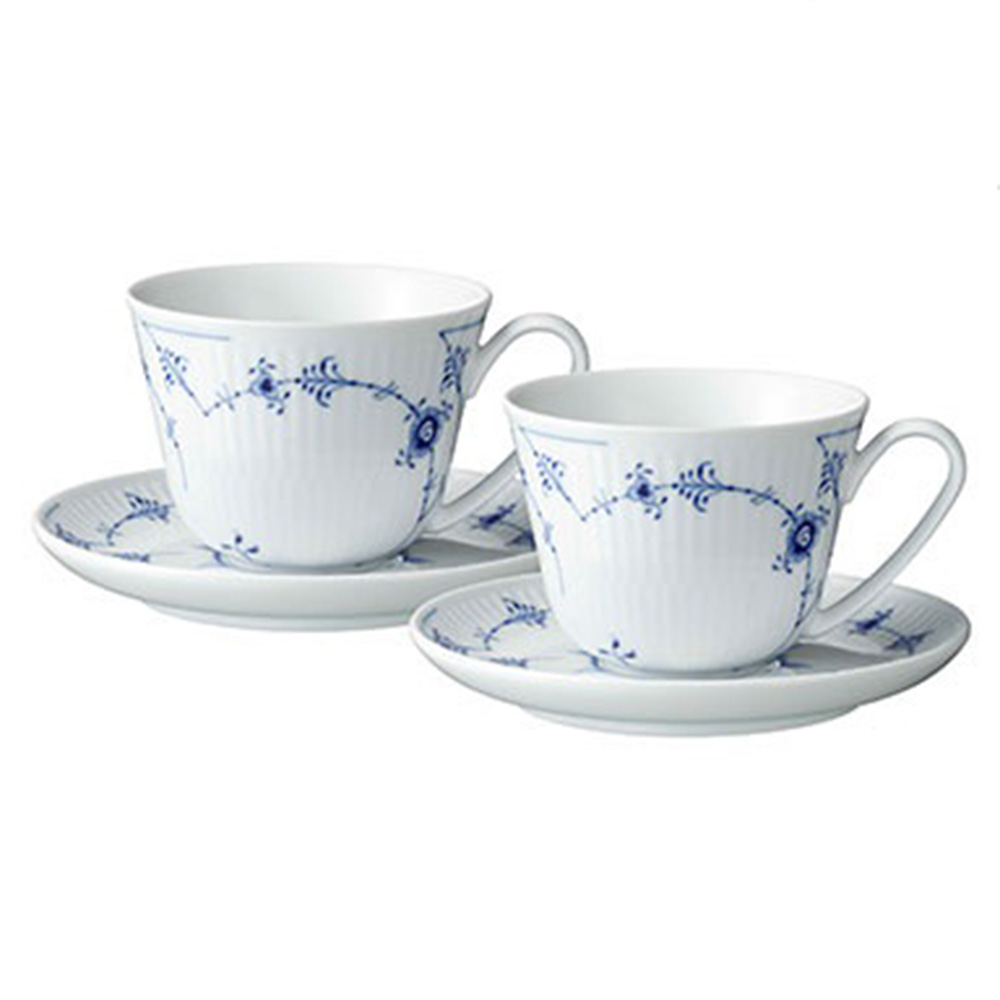 【特別企画品】【2025年12月末まで限定】ブルーコペンハーゲン カップ&ソーサー ペア 240cc 電子レンジ 食洗機対応 (RC29-1061700)