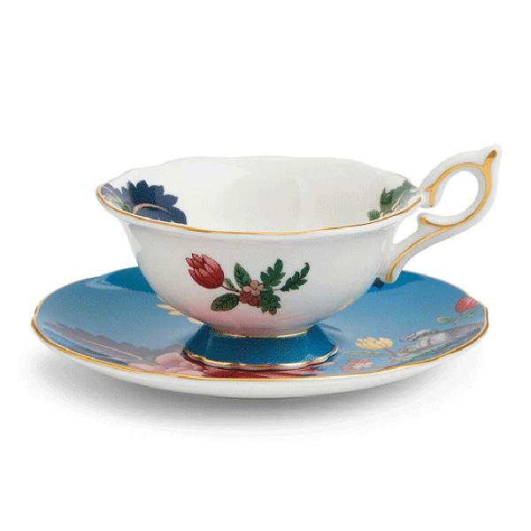 ワンダーラスト サファイア ガーデン ティーカップ&ソーサー 180cc (WW16-1057269)