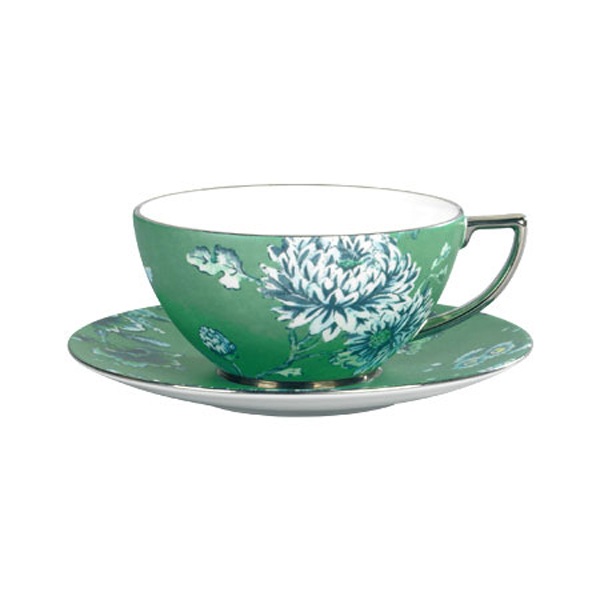 ジャスパーコンラン カップ&ソーサー (シノワズリーグリーン) 300cc (WW70-1066321)