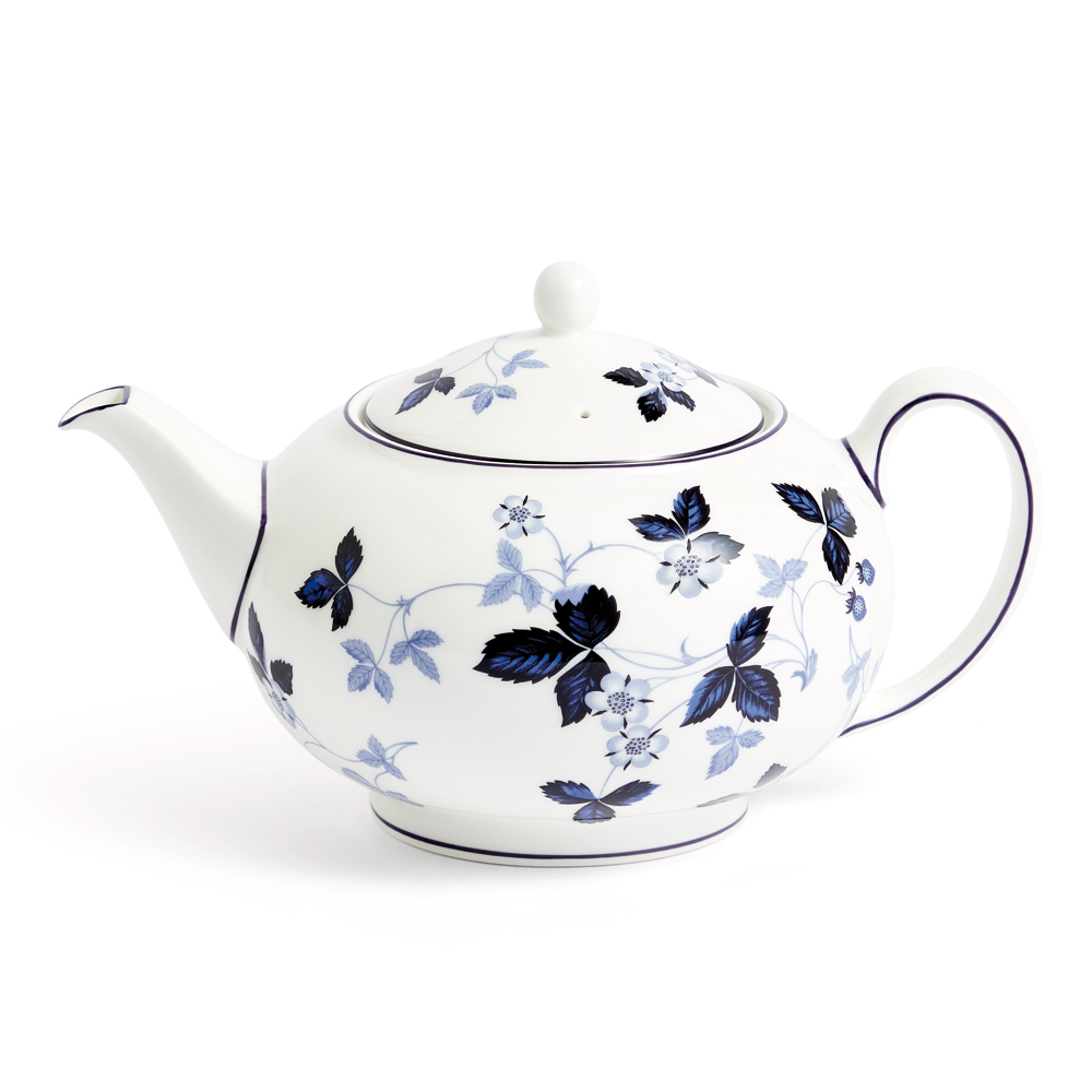 ストロベリーインクブルー ティーポット(ブルー) 1200cc (WW76-1072184)