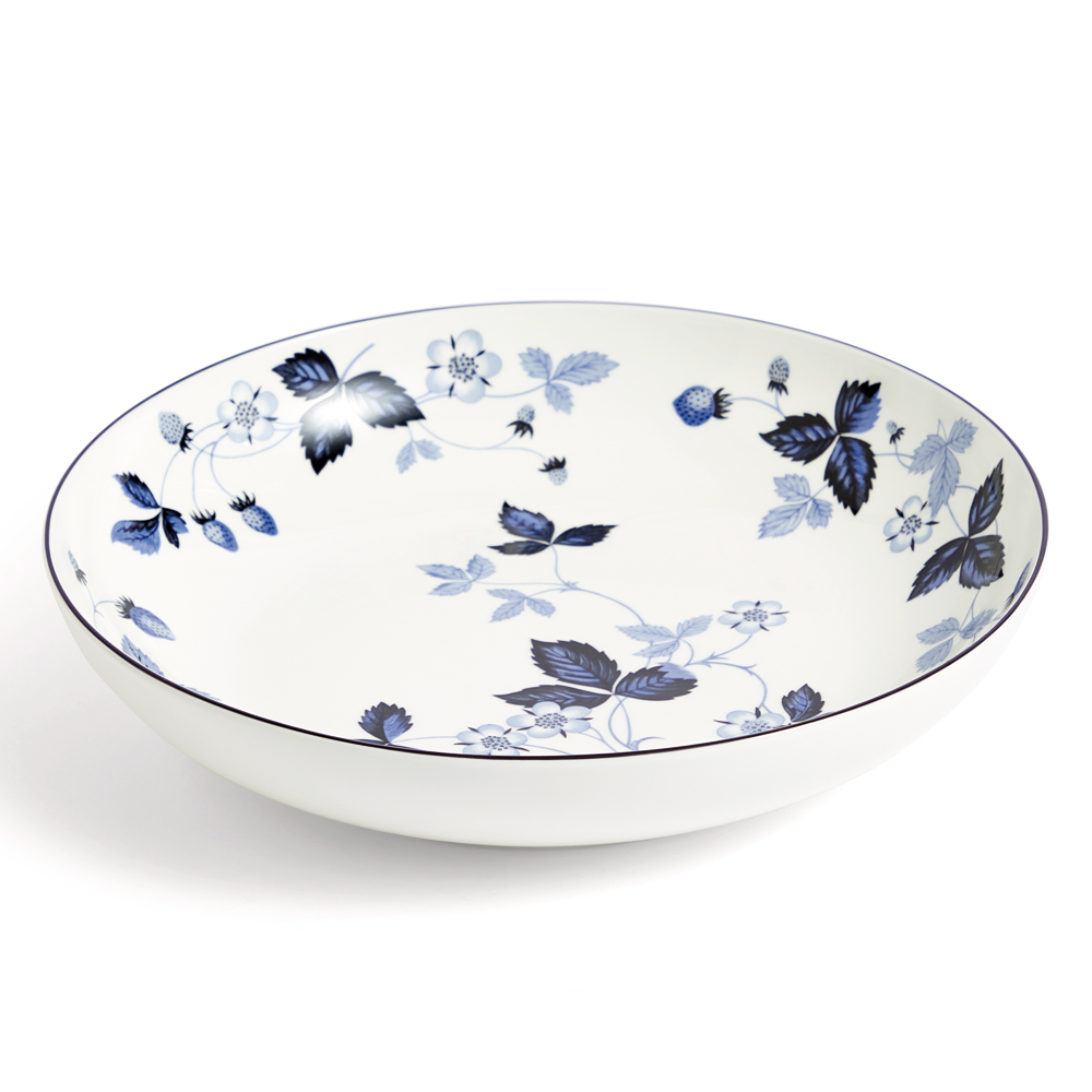 【取り寄せ品】 ストロベリーインクブルー ボウル(ブルー) 24cm (WW76-1072188)