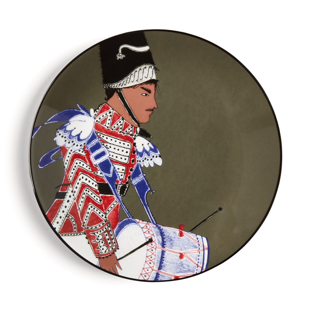 ☆☆【取り寄せ品】 ナッツクラッカー プレート(トイソルジャー) 20cm (WW78-1075262)